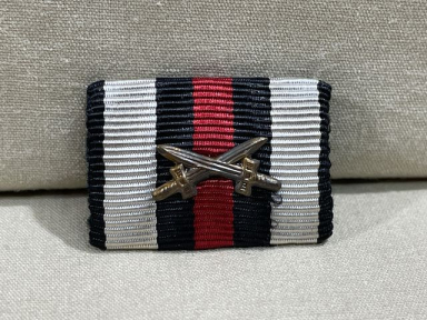 Original Pre-WWII German Combatant's 1914-18 Cross of Honor Ribbon Bar, UNISSUED