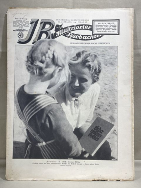 Original WWII German Magazine, Illustrierter Beobachter