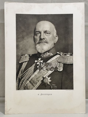 Original WWI German Photograph Print of Generaloberst von Heeringen