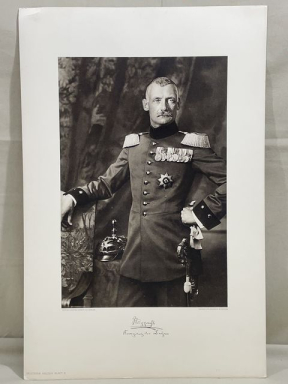 Original WWI German Photograph Print of Rupprecht von Bayern