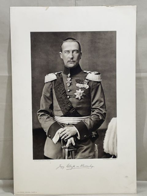 Original WWI German Photograph Print of Albrecht, Duke of Wrttemberg