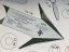 Original Nazi Era German NSFK Paper Airplane Model, British Skua II!!!