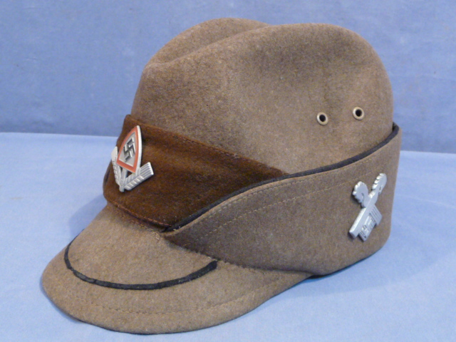Original Nazi Era German RAD Subordinate's Service Cap