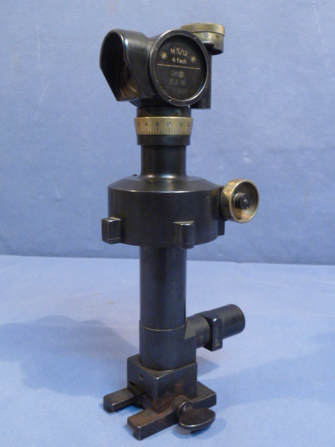Original WWI Austrian Field Howitzer Sight M5/12, 4 Power