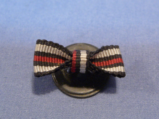 Original Pre-WWII German Button Hole Ribbon, Non-Combatant Hindenburg Cross