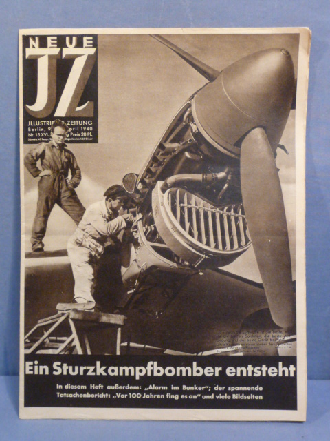 Original WWII German Magazine, Neue Illustrierte Zeitung