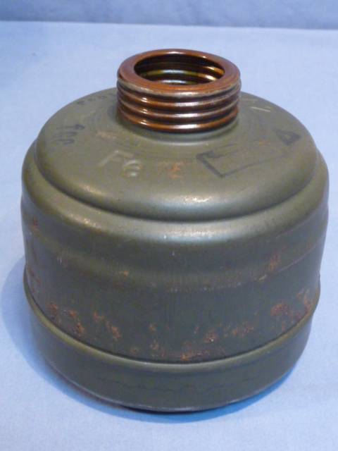 Original WWII German FE42 Gas Mask Filter
