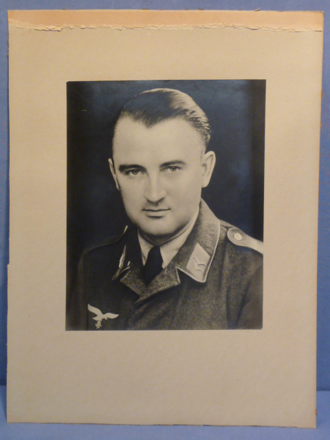 Original WWII German Luftwaffe (Air Force) Gefreiter's Photograph