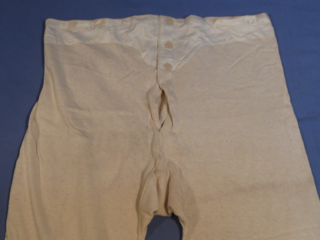Original WWII Era German Soldier's Long Underpants