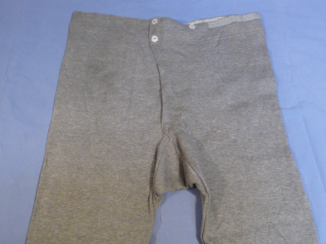Original WWII German Soldier's Wool Underpants, For Extreme Cold
