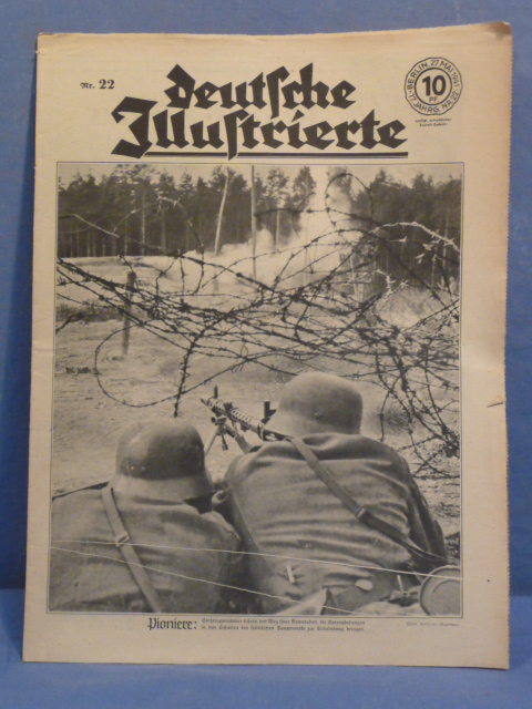 Original WWII German Deutsche Illustrierte Magazine, May 1941