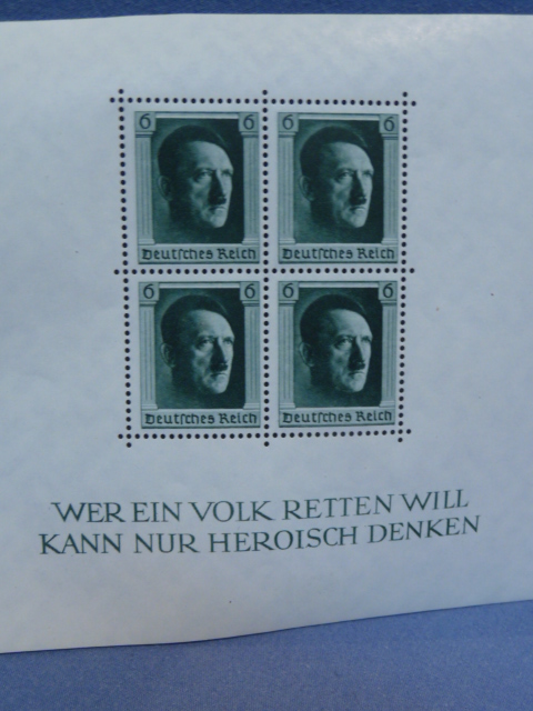 Original 1937 German Special Set of HITLER Stamps