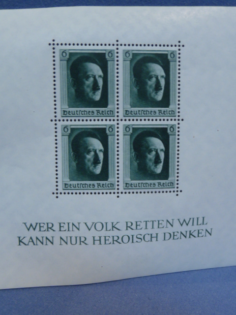 Original 1937 German Special Set of HITLER Stamps