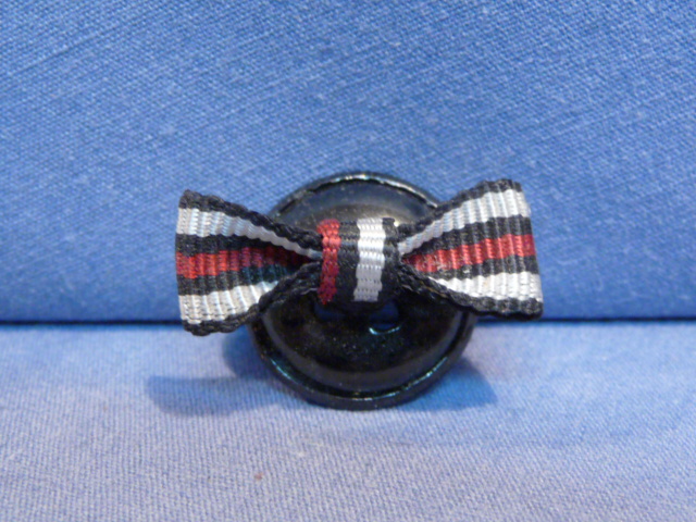 Original Pre-WWII German Button Hole Ribbon, Non-Combatant Hindenburg Cross
