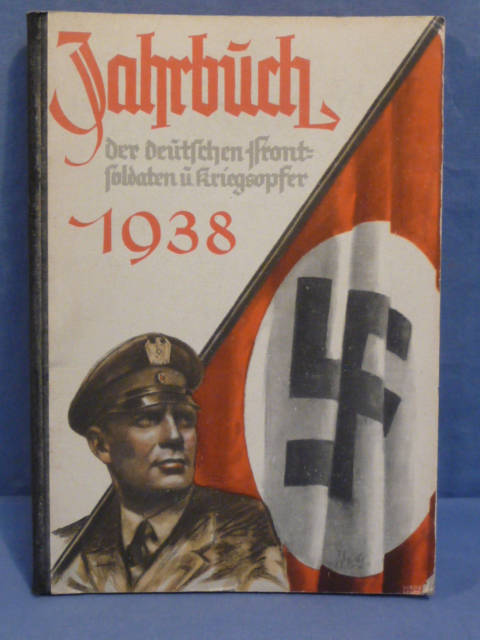 Original Pre-WWII German NSKOV Year Book, Jahrbuch der deutschen Front und Kriegsopfer