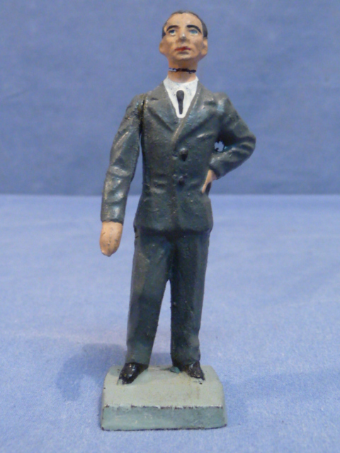 Original Nazi Era German Joseph Goebbels Toy Soldier, LINEOL