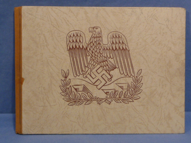 Original WWII German Savings Book Given to KIA Soldier's Son