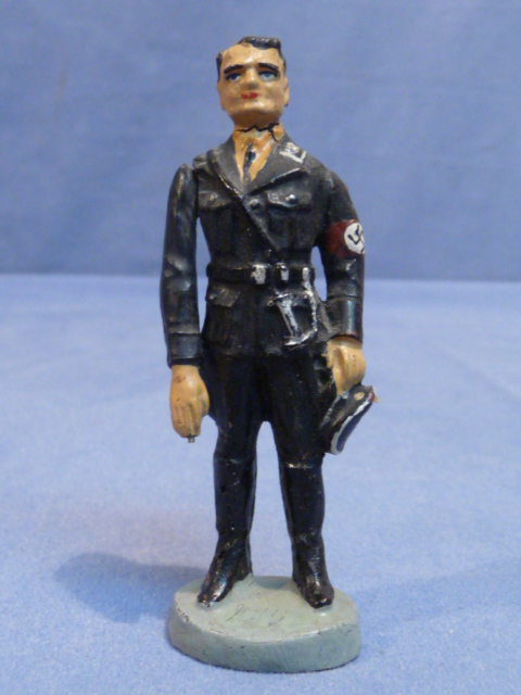 Original Nazi Era German Rudolf Hess Toy Soldier, Elastolin