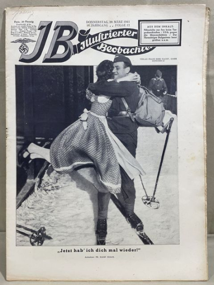Original WWII German Magazine, Illustrierter Beobachter