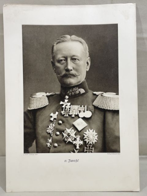 Original WWI German Photograph Print of General Hans von Zwehl