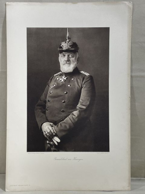 Original WWI German Photograph Print of Generaloberst von Heeringen