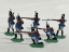 Original Nazi Era German Set of 6 Lead Flats, Foot Soldiers