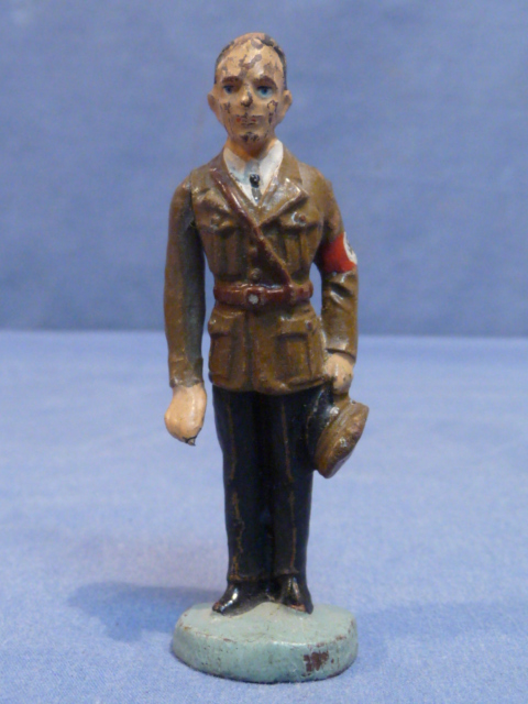 Original Nazi Era German Joseph Goebbels Toy Soldier, Elastolin