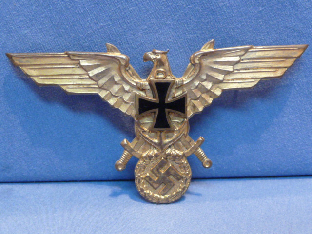 Original Nazi Era German NSDMB (Navy Veterans) Members Breast Eagle