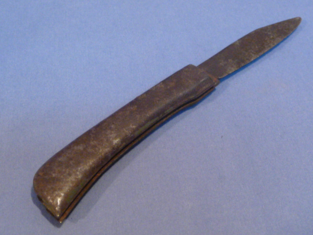 Original WWII German Soldier's Folding Pocket Knife