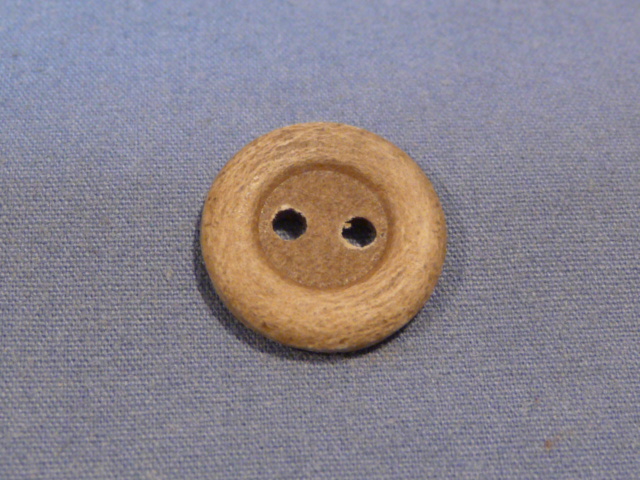 Original WWII German Pressed Paper Buttons - 16mm