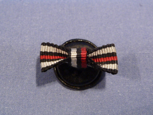 Original Pre-WWII German Button Hole Ribbon, Non-Combatant Hindenburg Cross