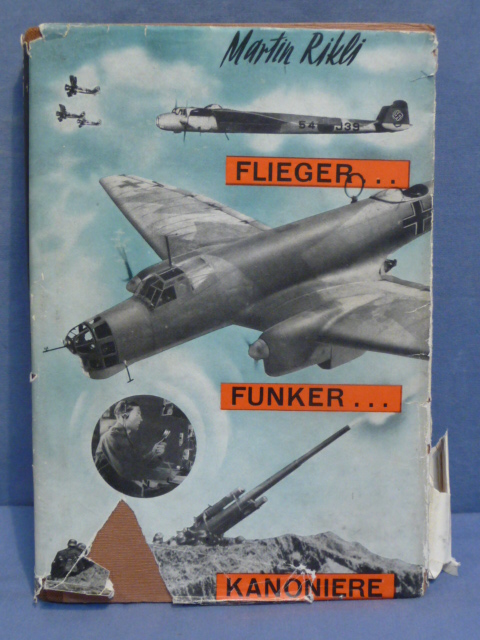 Original WWII German Luftwaffe Book, FLIEGER FUNKER KANONIERE