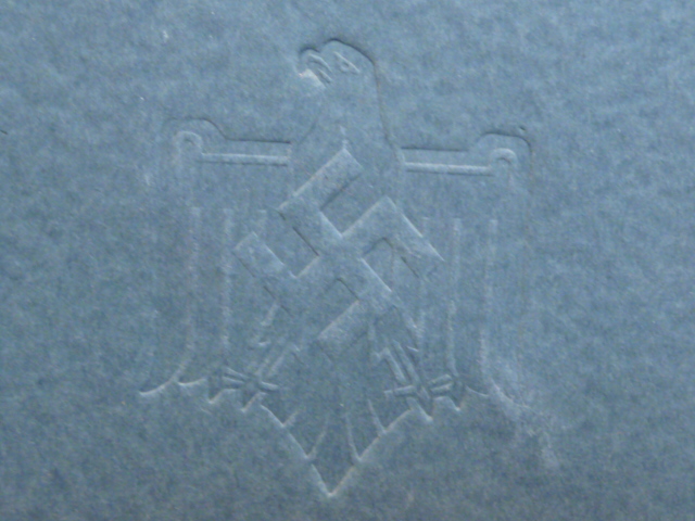 Original 1938 German DRL Award for Participating in Women's Team Gymnastics