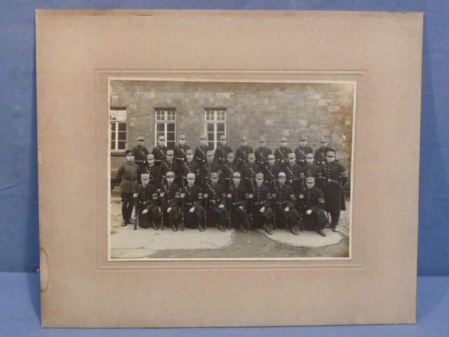 Original Nazi Era German Early SA Member's Group Photograph on Stiff Backing