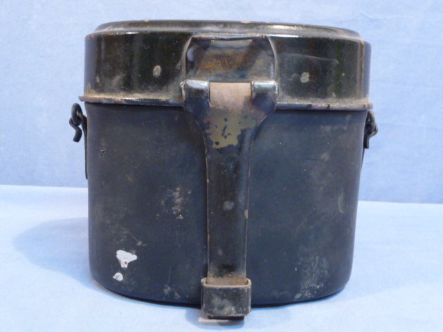 Original WWII German Late-War Enameled Steel M31 Mess Kit