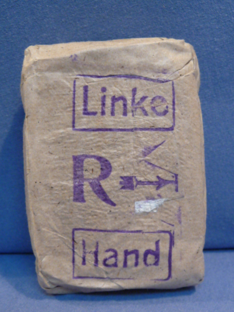 Original WWII Era German Small 1st Aid Bandage, Linke- R- Hand-