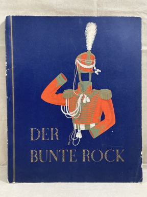 Original WWII Era German Cigarette Card Album, DER BUNTE ROCK