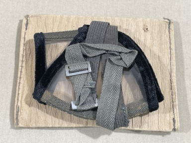Original WWII German Disposable Goggles in Paper Case