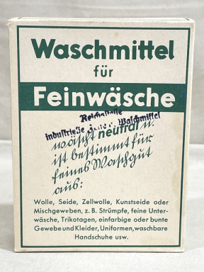 Original WWII German Laundry Detergent (for UNIFORMS), 40 Liter Size