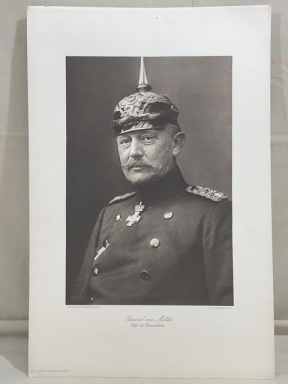 Original WWI German Photograph Print of General von Kluck