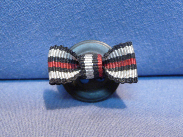 Original Pre-WWII German Button Hole Ribbon, Non-Combatant Hindenburg Cross