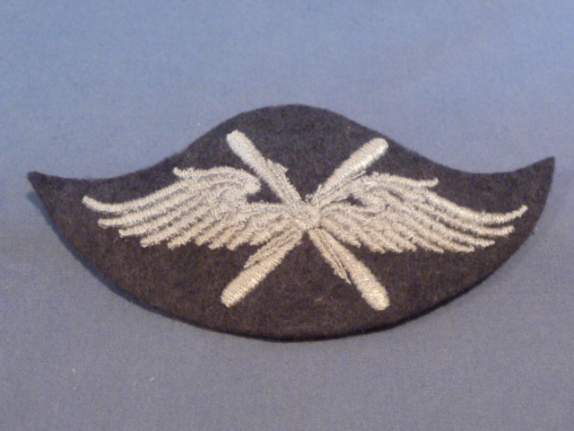 Original WWII German Luftwaffe Flight Personnel's Career Sleeve Insignia
