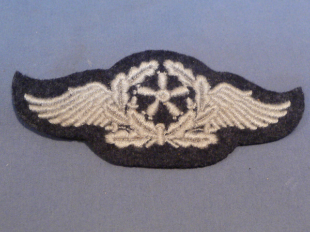 Original WWII German Luftwaffe Flight Technical Personnel's Career Sleeve Insignia