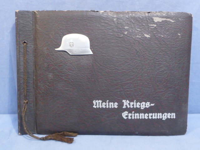 Original WWII German Heer (Army) Soldier's Service Photo Album
