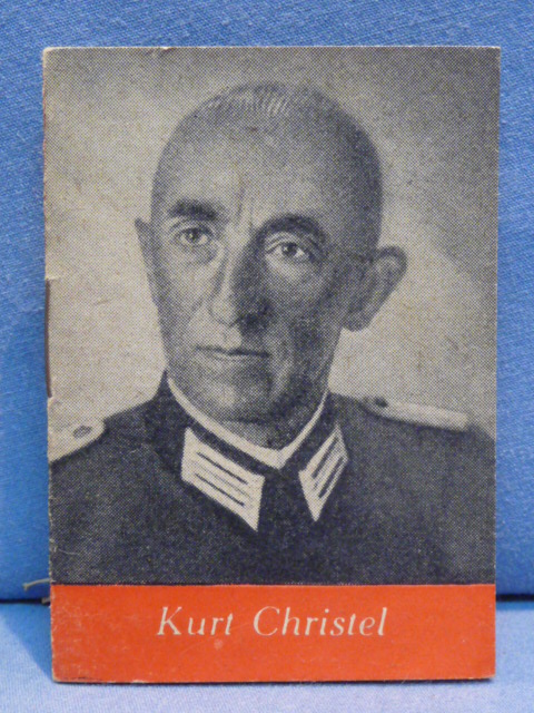 Original WWII German WHW Donation Booklet, Kurt Christel