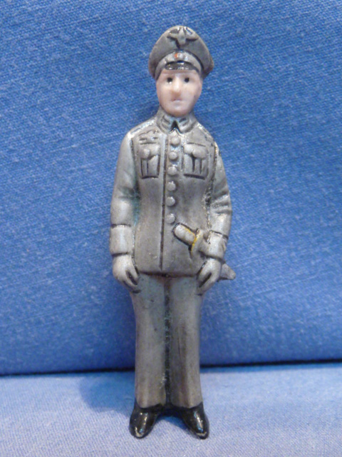 Original Nazi Era German WHW Donation Porcelain Figure, Heer (Army) Officer