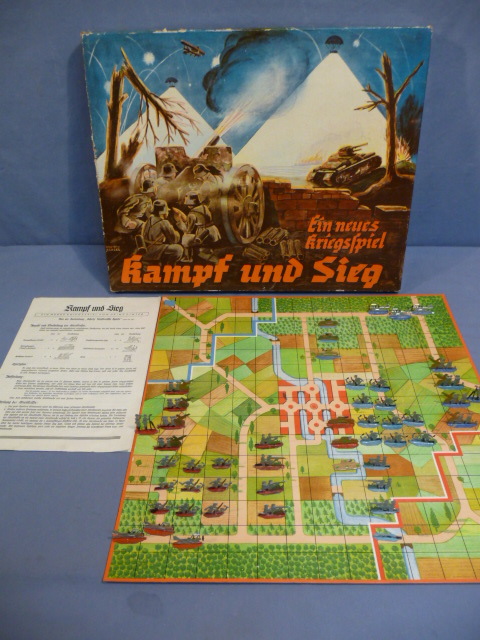Original WWII German Fight and Victory Board Game, Kampf und Sieg