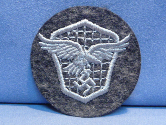 Original WWII German Luftwaffe Motor Vehicle Driver's Career Sleeve Insignia