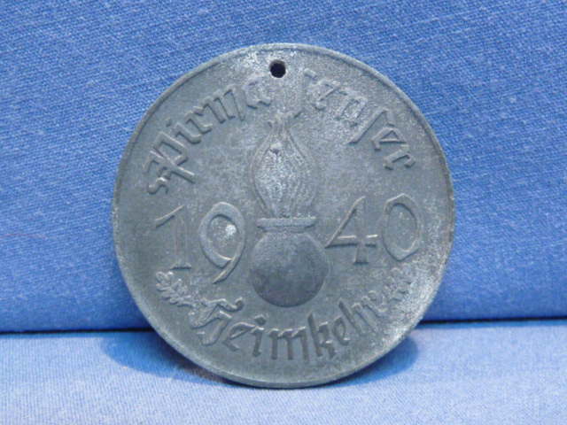 Original WWII German Heimkehr Commemorative Badge