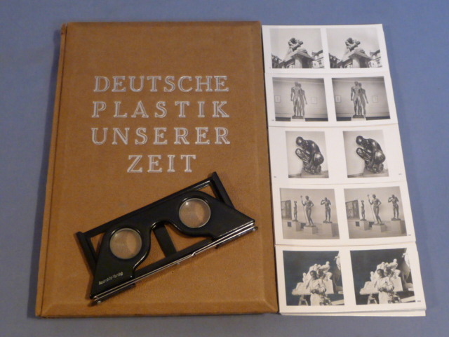 Original WWII German PLASTICS OF OUR TIME 3-D Book, DEUTSCHE PLASTIK UNSERER ZEIT